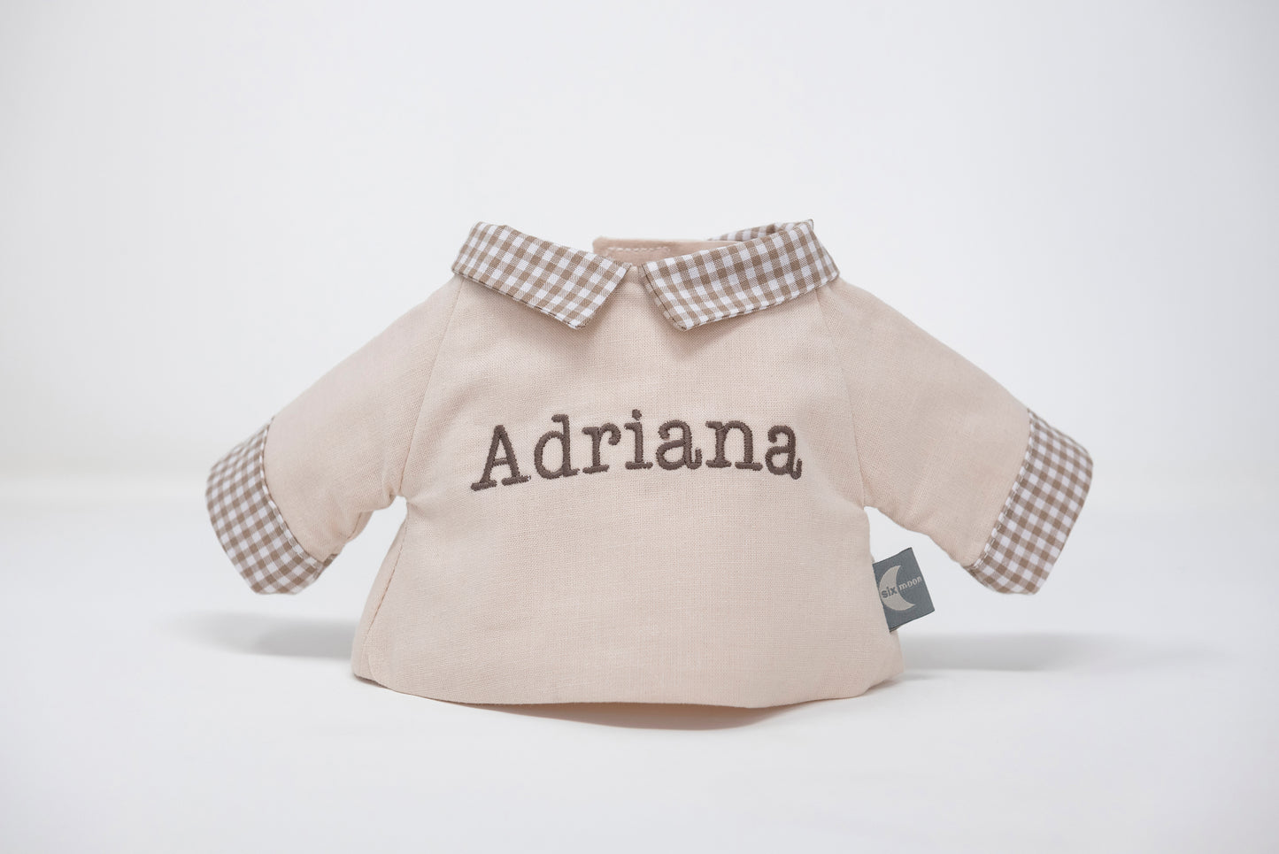Camisa Beige Cuadraditos